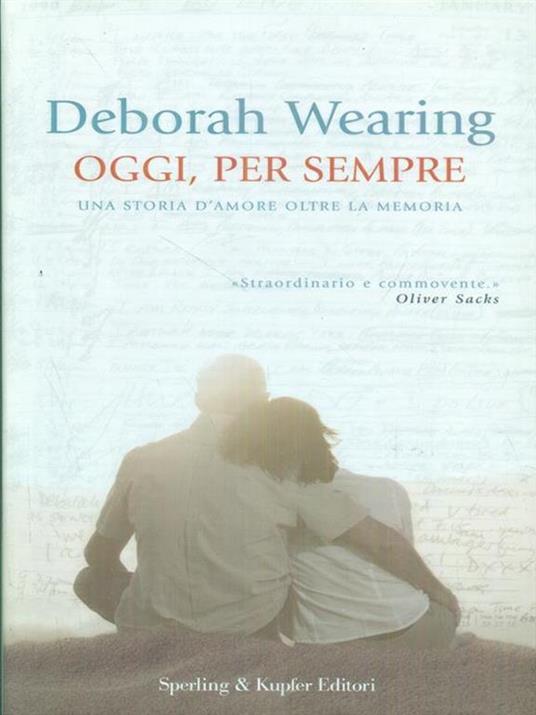 Oggi, per sempre - Deborah Wearing - copertina