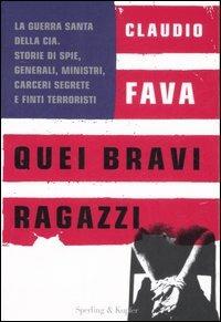 Quei bravi ragazzi - Claudio Fava - copertina