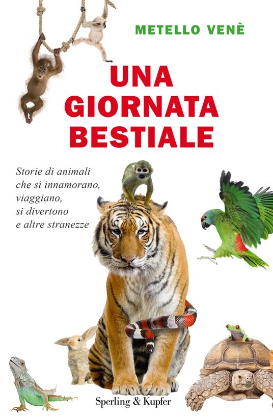 Una giornata bestiale. Storie di animali che si innamorano, viaggiano, si divertono e altre stranezze - Metello Venè - copertina