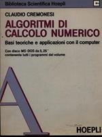Algoritmi di calcolo numerico. Con disco MS-DOS da 5,25