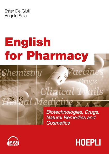 English for Pharmacy. Con tracce audio online - Ester De Giuli,Angelo Sala - copertina