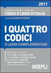 I quattro codici 2011 - copertina