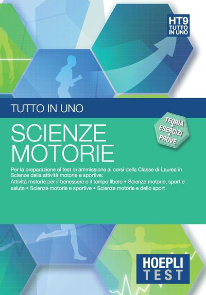 Hoepli test. Tutto in uno. Teoria, esercizi e prove. Scienze motorie e sportive. Vol. 9 - copertina