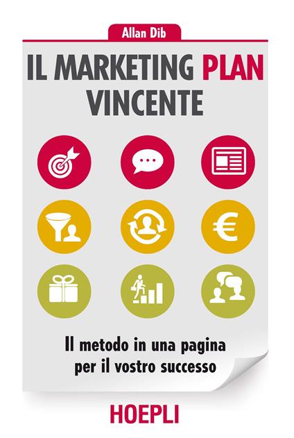 Il marketing plan vincente. Il metodo in una pagina per il vostro successo - Allan Dib - copertina