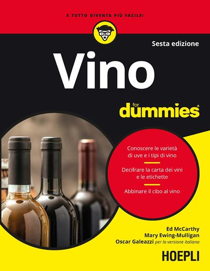 Vino For Dummies - Ed McCarthy,Mary Ewing-Mulligan - copertina