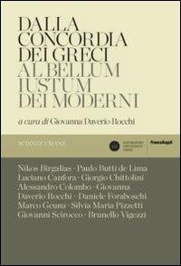 Dalla concordia dei greci al bellum iustum dei moderni - copertina