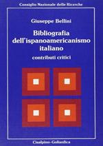 Bibliografia dell'ispanoamericanismo italiano. Contributi critici