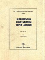 Supplementum adnotationum super Lucanum. Vol. 2: Libri VI-VII.