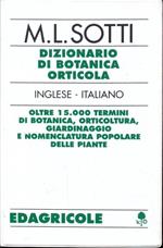 Dizionario di botanica orticola inglese-italiano