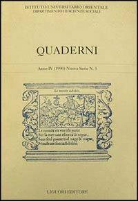 Quaderni. Vol. 5 - copertina