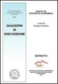 Scritti di statistica economica. CD-ROM. Vol. 5 - copertina