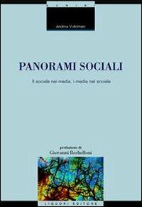 Panorami sociali. Il sociale nei media, i media nel sociale - Andrea Volterrani - copertina