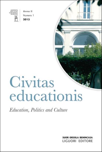 Civitas educationis. Ediz. italiana e inglese (2013). Vol. 2 - copertina