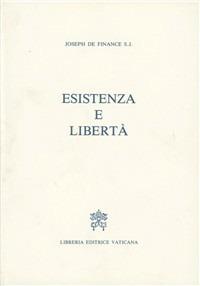 Esistenza e libertà - Joseph de Finance - copertina