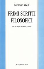 Primi scritti filosofici