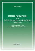 Lettere e circolari alle figlie di Maria Ausiliatrice (1880-1910)