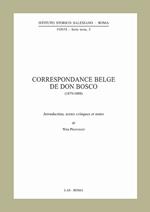 Correspondance belge de Don Bosco (1879-1888)