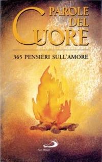 Parole del cuore. 365 pensieri sull'amore - copertina