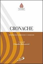 Cronache. Introduzione, traduzione e commento