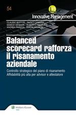 Balanced Scorecard rafforza il risanamento aziendale