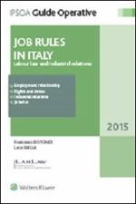 Jobs rules in Italy