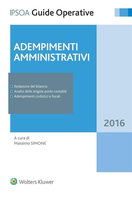 Adempimenti amministrativi - Massimo Simone - ebook