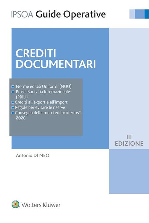 Crediti documentari - Antonio Di Meo - ebook