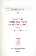 Statuti di Castel del Piano sul monte Amiata (1571)