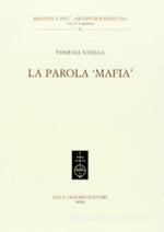 La parola «mafia»