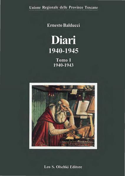 Diari 1940-1945. Vol. 1: 1940-1943 - Ernesto Balducci - copertina