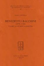 Benedetto Bacchini (1651-1721). L'uomo, lo storico, il maestro