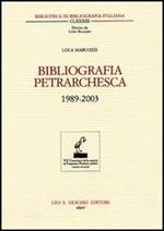 Bibliografia petrarchesca (1989-2003)