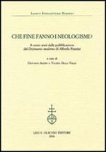 Che fine fanno i neologismi. A cento anni dalla pubblicazione del «Dizionario moderno» di Alfredo Panzini