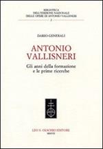 Antonio Vallisneri. Gli anni della formazione e le prime ricerche