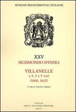 Villanelle a 3, 4 e 5 voci (1608, 1612)