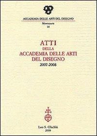 Atti dell'Accademia Arti del Disegno (2007-2008) - copertina