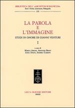 La parola e l'immagine. Studi in onore di Gianni Venturi