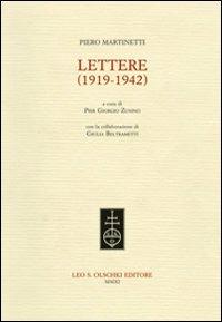 Piero Martinetti. Lettere (1919-1942) - copertina