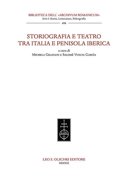 Storiografia e teatro tra Italia e penisola iberica - copertina