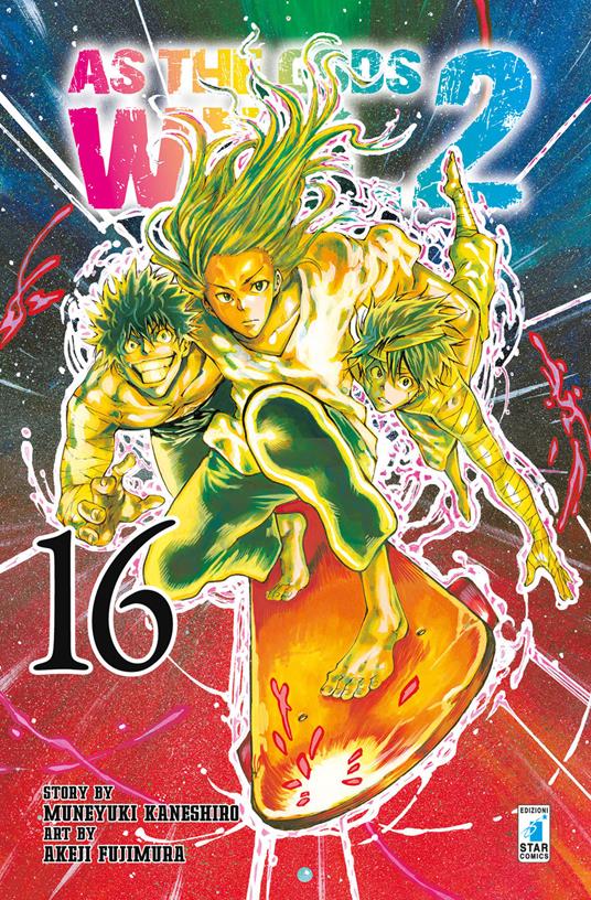 As the gods will 2. Vol. 16 - Muneyuki Kaneshiro,Akeji Fujimura - copertina