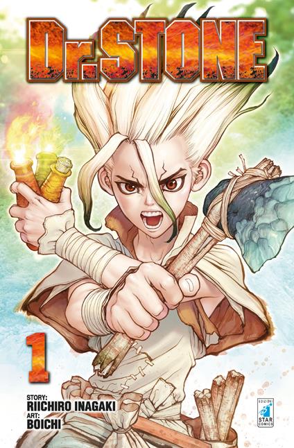 Dr. Stone. Vol. 1 - Riichiro Inagaki - copertina