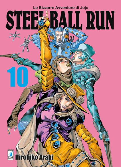 Steel ball run. Le bizzarre avventure di Jojo. Vol. 10 - Hirohiko Araki - copertina