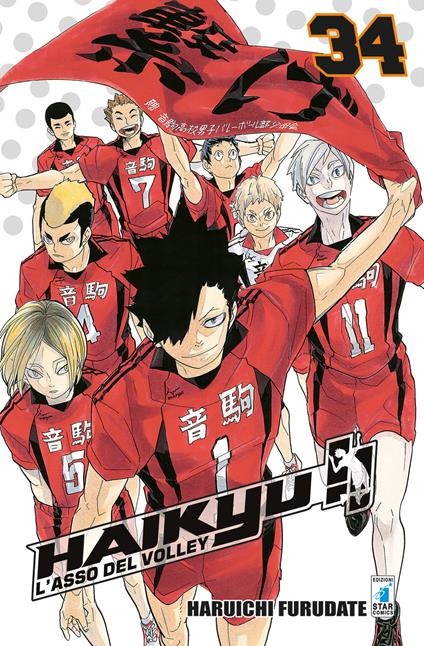 Haikyu!!. Vol. 34 - Haruichi Furudate - copertina