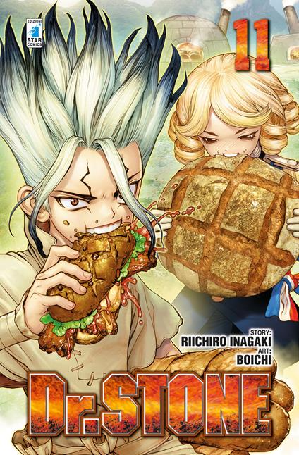 Dr. Stone. Vol. 11 - Riichiro Inagaki - copertina