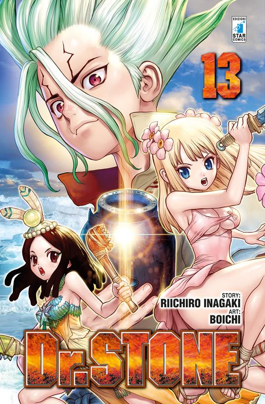 Dr. Stone. Vol. 13 - Riichiro Inagaki - copertina