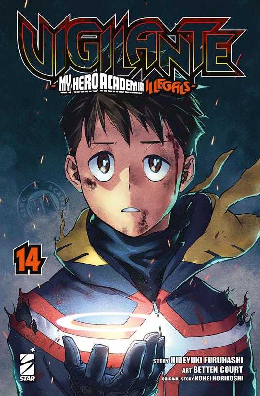 Vigilante. My Hero Academia illegals. Vol. 14 - Kohei Horikoshi,Hideyuki Furuhashi - copertina