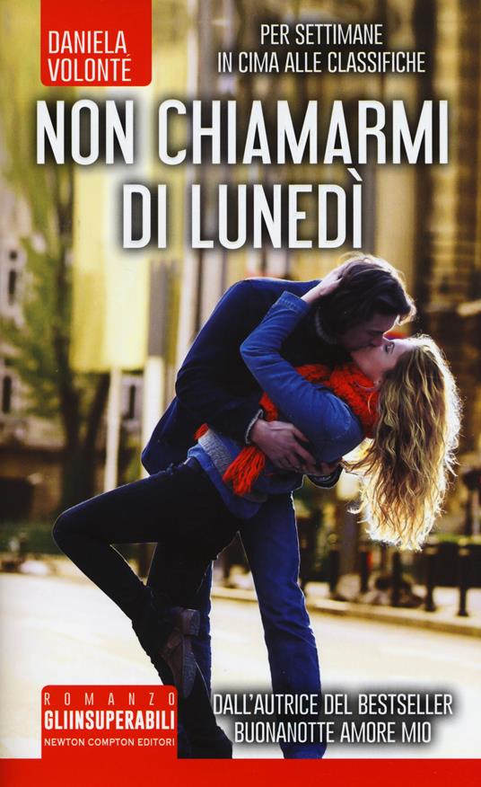 Non chiamarmi di lunedì - Daniela Volonté - copertina