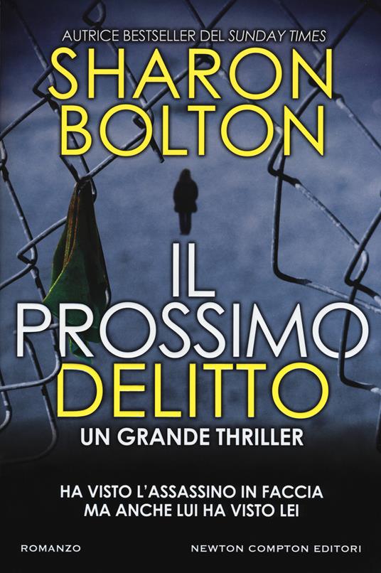 Il prossimo delitto - Sharon Bolton - copertina