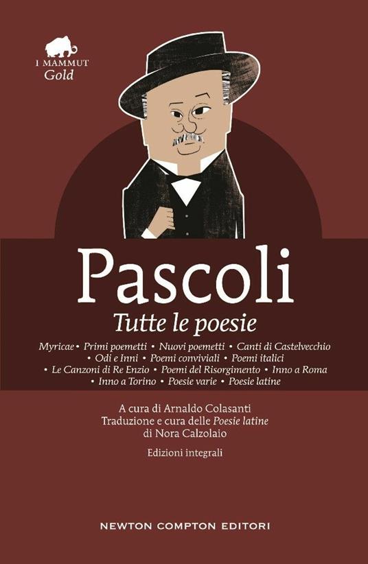 Tutte le poesie. Ediz. integrale - Giovanni Pascoli - copertina