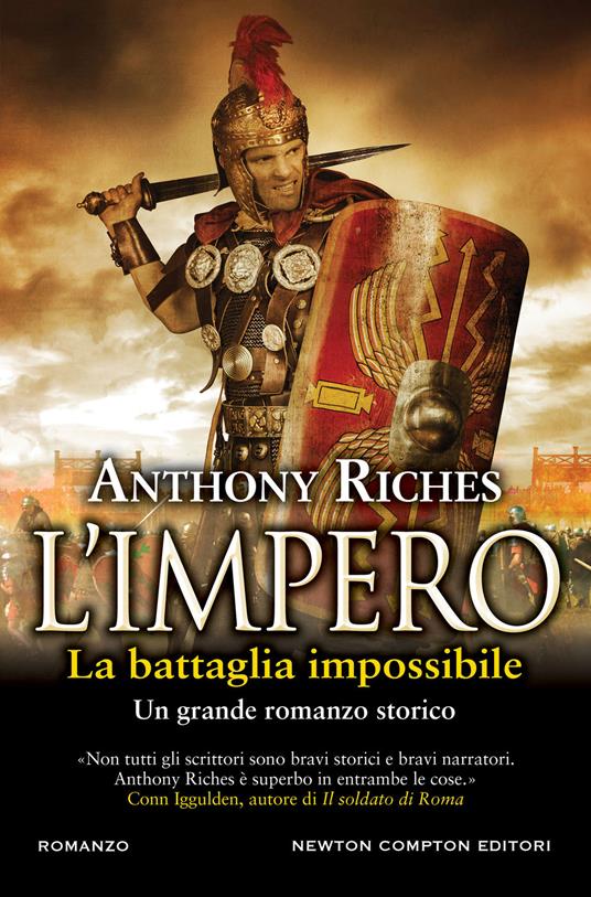 La battaglia impossibile. L'impero - Anthony Riches - copertina